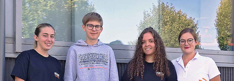 klaus multiparking news beitrag header auszubildende ausbildungsbeginn