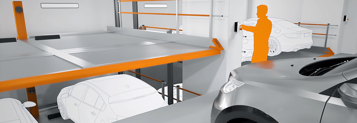 Grafik Parksystem MultiBase KLAUS Multiparking 