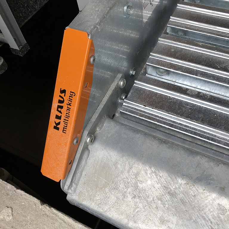 Detailaufnahme Plattform
