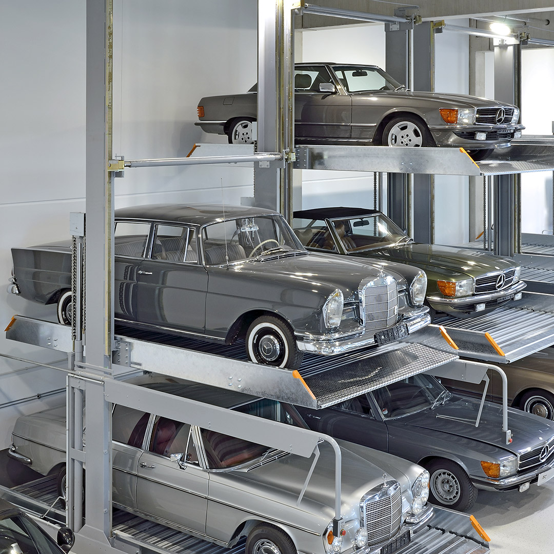 Mehrere Mercedes Oldtimer
